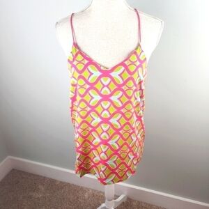 Buckhead Besties Women’s Racer Back Halter Tank Top Size Small